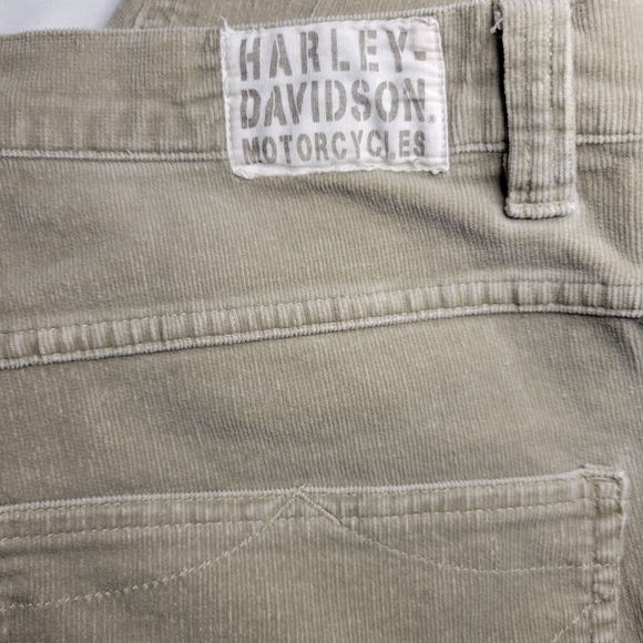 Harley-Davidson Tan Corduroy Pants - Picture 6 of 8